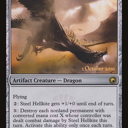 Steel Hellkite [Scars of Mirrodin Promos] Foil