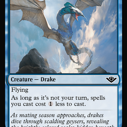 Geyser Drake [Outlaws of Thunder Junction] Foil