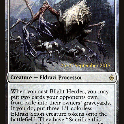 Blight Herder [Battle for Zendikar Promos] Prerelease Foil