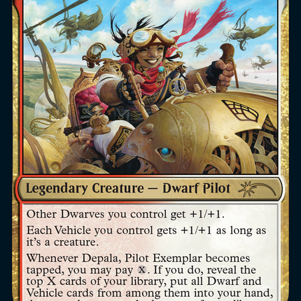 Depala, Pilot Exemplar [Secret Lair Drop]