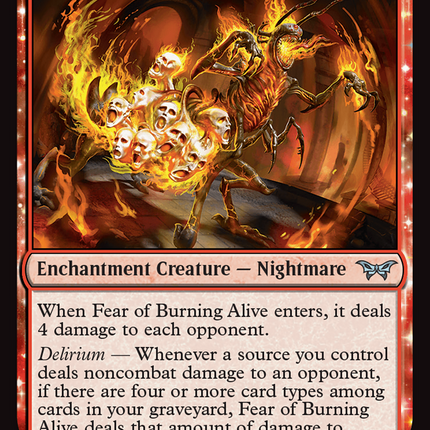 Fear of Burning Alive [Duskmourn: House of Horror]