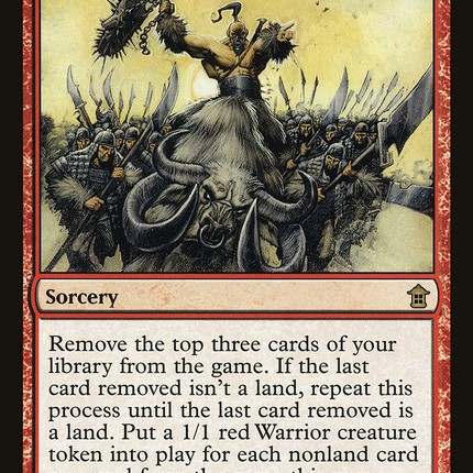 Rally the Horde [Saviors of Kamigawa]