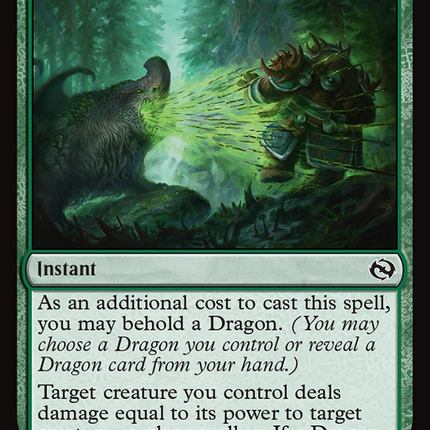 Piercing Exhale [Tarkir: Dragonstorm] Foil