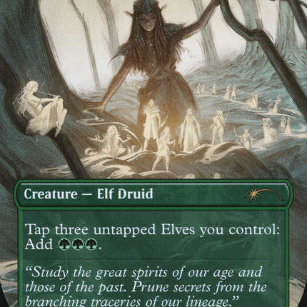 Heritage Druid (Borderless) [Secret Lair 30th Anniversary Countdown Kit]