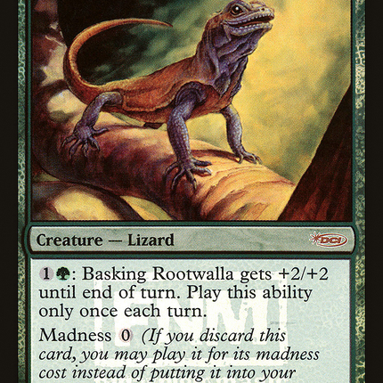 Basking Rootwalla [Friday Night Magic 2007] Foil