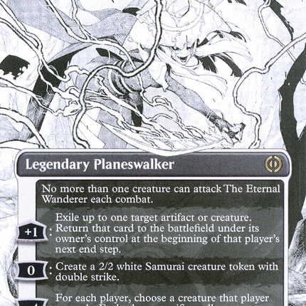The Eternal Wanderer (Showcase) (Borderless) [Phyrexia: All Will Be One]