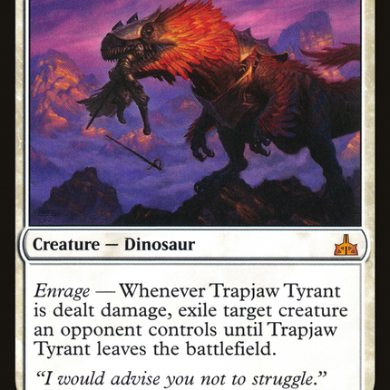 Trapjaw Tyrant [Rivals of Ixalan]