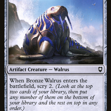 Bronze Walrus [Commander Legends: Battle for Baldur's Gate]