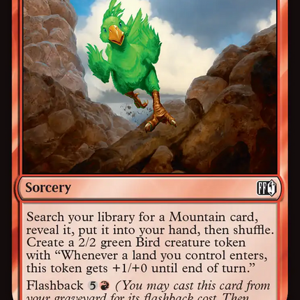 Call the Mountain Chocobo [FINAL FANTASY] Foil