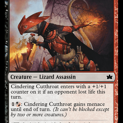 Cindering Cutthroat [Bloomburrow] Foil