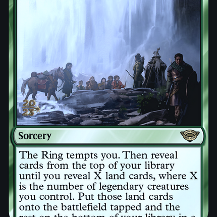 The Ring Goes South [Tales of Middle-earth Promos] Prerelease Foil