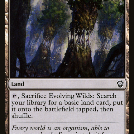 Evolving Wilds [Dominaria United Commander]