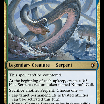 Koma, Cosmos Serpent [Murders at Karlov Manor Commander]