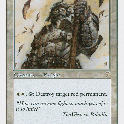 Southern Paladin [Seventh Edition]