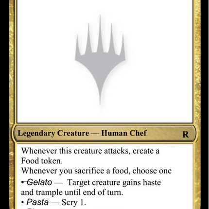 The Master of Cuisine [Unknown Event]