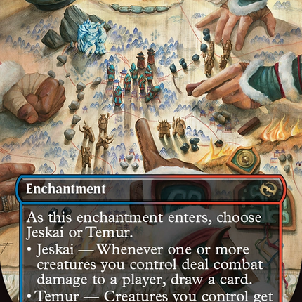 Frostcliff Siege (Borderless) [Tarkir: Dragonstorm] Foil