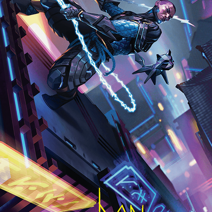 Kaito, Cunning Infiltrator // Kaito, Cunning Infiltrator (Borderless) [Foundations Art Series]