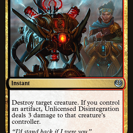 Unlicensed Disintegration [The List]