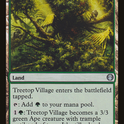 Treetop Village [Duel Decks: Knights vs. Dragons]
