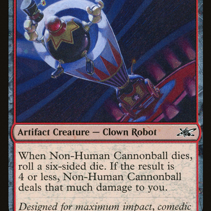 Non-Human Cannonball [Unfinity] Galaxy Foil