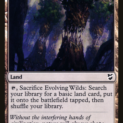 Evolving Wilds [Commander 2018]