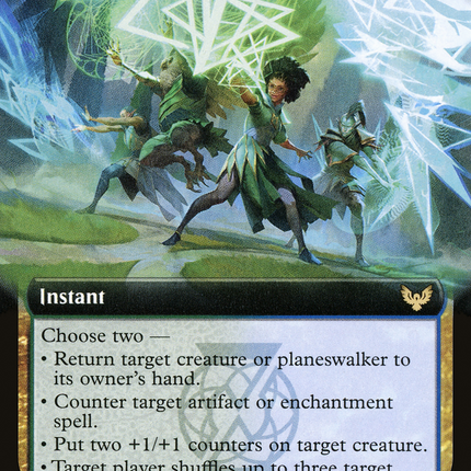 Quandrix Command (Extended Art) [Strixhaven: School of Mages]
