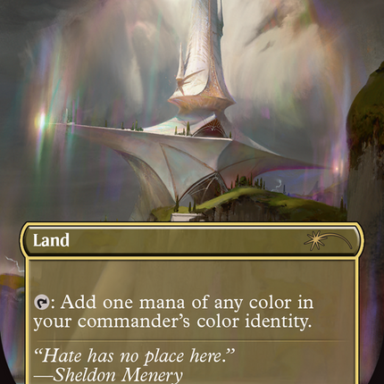 Command Tower (Borderless) [Secret Lair Drop]