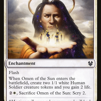 Omen of the Sun [The List]
