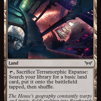 Terramorphic Expanse [Duskmourn: House of Horror]