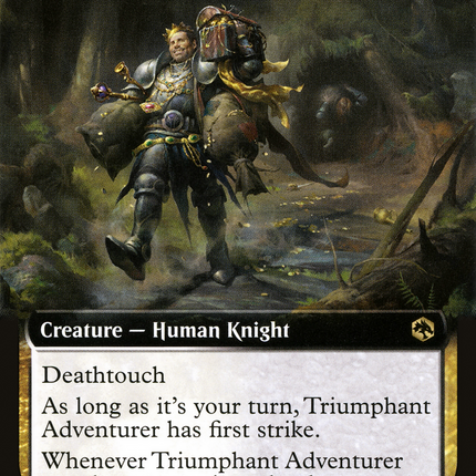 Triumphant Adventurer (Extended Art) [Adventures in the Forgotten Realms]