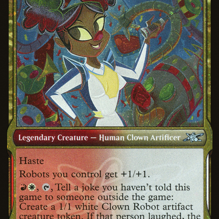 Pietra, Crafter of Clowns (Showcase) [Unfinity] Galaxy Foil