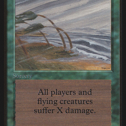 Hurricane [Limited Edition Beta]