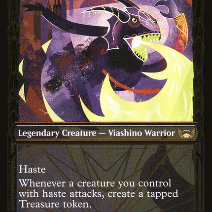 Ognis, the Dragon's Lash (Showcase) [Streets of New Capenna] Gilded Foil