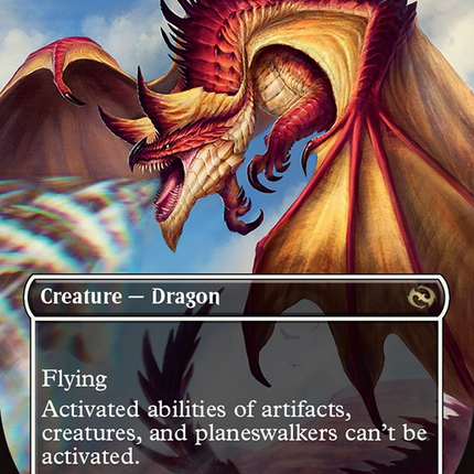 Clarion Conqueror (Borderless) [Tarkir: Dragonstorm] Foil