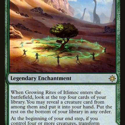 Growing Rites of Itlimoc // Itlimoc, Cradle of the Sun [Ixalan]