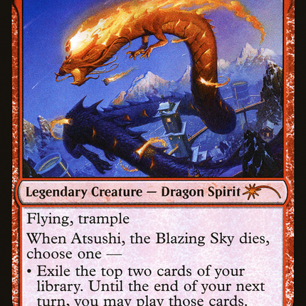 Atsushi, the Blazing Sky [Wizards Play Network 2022] Foil