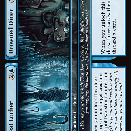 Meat Locker // Drowned Diner [Duskmourn: House of Horror] Foil