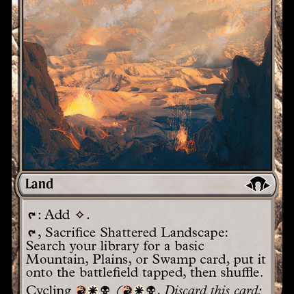 Shattered Landscape [Modern Horizons 3] Foil