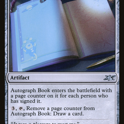 Autograph Book [Unfinity]