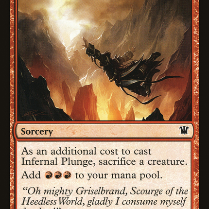 Infernal Plunge [Innistrad]