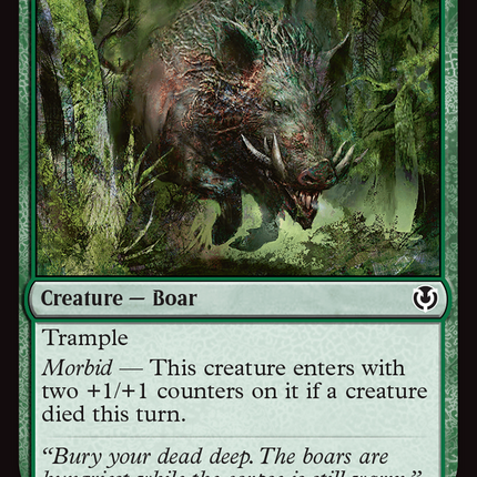 Festerhide Boar [Innistrad Remastered] Foil