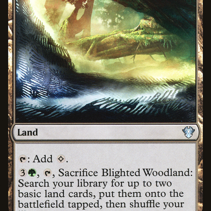 Blighted Woodland [Commander 2020]