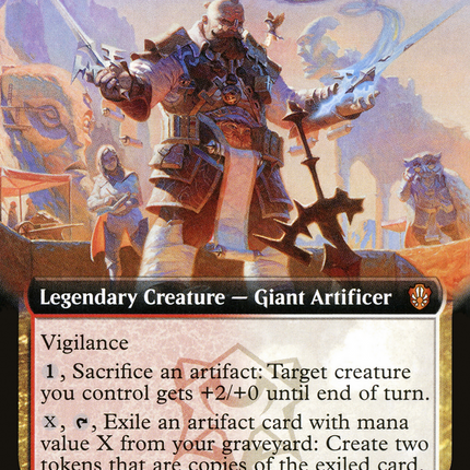 Osgir, the Reconstructor (Extended Art) [Commander 2021]