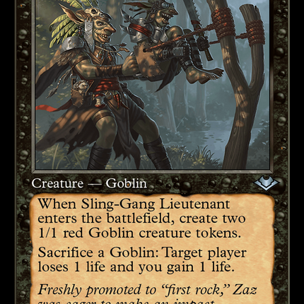Sling-Gang Lieutenant (Retro) [Modern Horizons 2 Timeshifts]