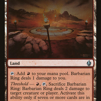 Barbarian Ring [Premium Deck Series: Fire and Lightning] Foil
