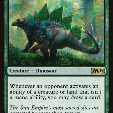 Runic Armasaur [Core Set 2019]