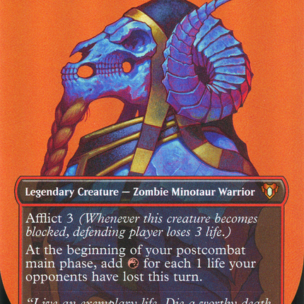 Neheb, the Eternal (Borderless) [Commander Masters] Textured Foil