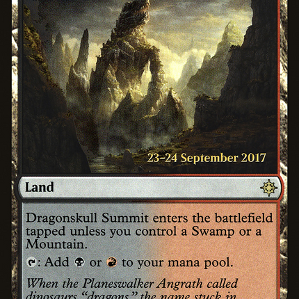 Dragonskull Summit [Ixalan Promos] Prerelease Foil