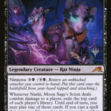 Nashi, Moon Sage's Scion [Kamigawa: Neon Dynasty Promos]