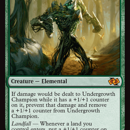 Undergrowth Champion [Foundations Jumpstart] Foil
